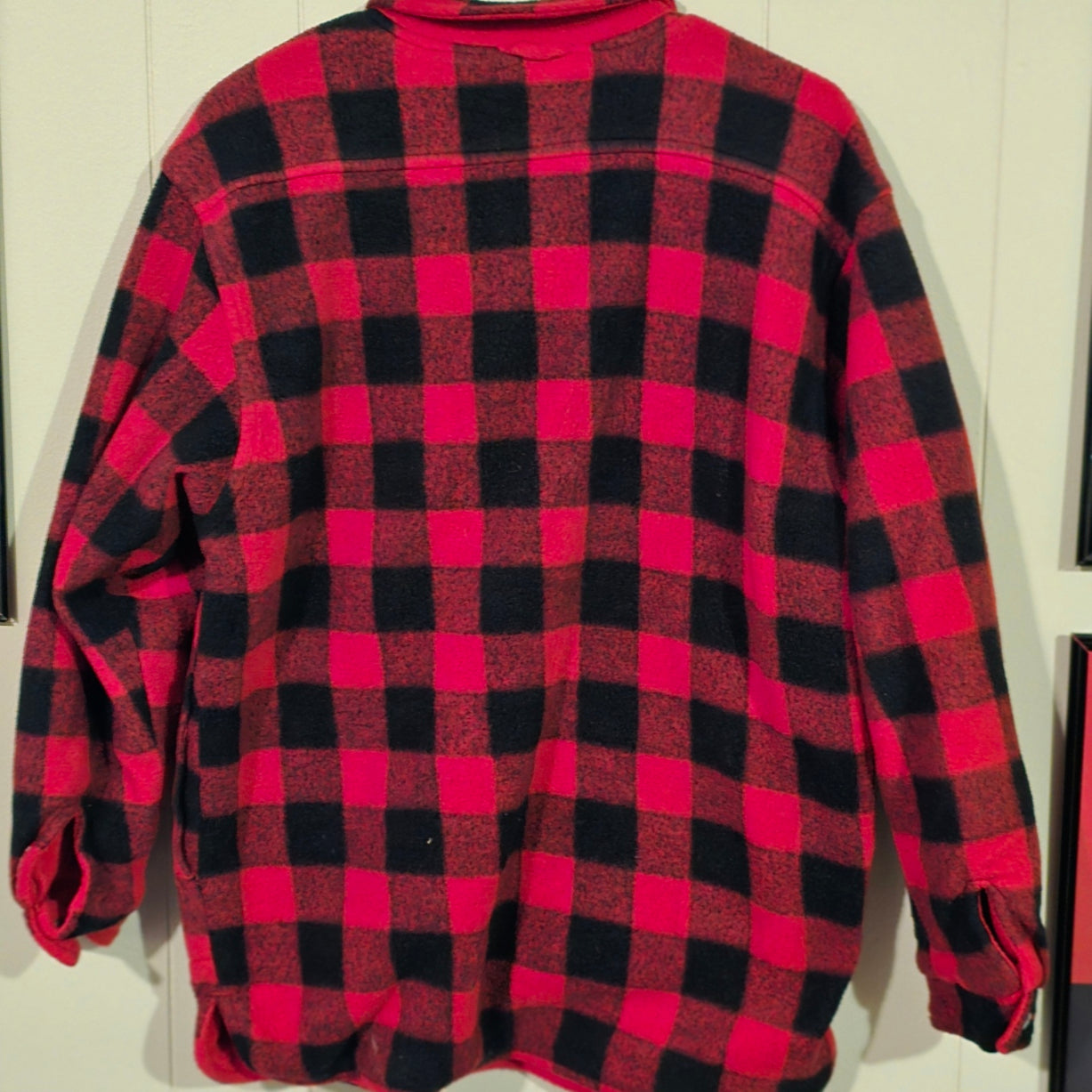 Vintage Marlboro Unlimited Red Fleece Pullover – Quarter Zip Reversible