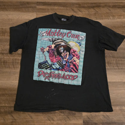 Vintage Mötley Crüe Dr. Feelgood T-Shirt – 1989 Album Graphic Tee