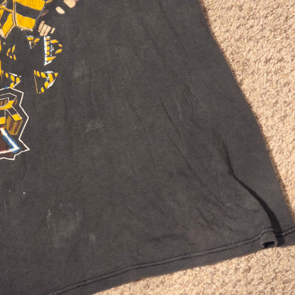 Vintage 1987 Stryper “To Hell With The Devil” T-Shirt Black Spring Ford XL USA