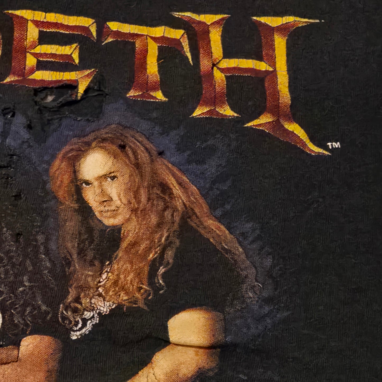 Vintage 1991 Megadeth Anarchy T-Shirt Brockum Group XL USA Distressed Cutoff