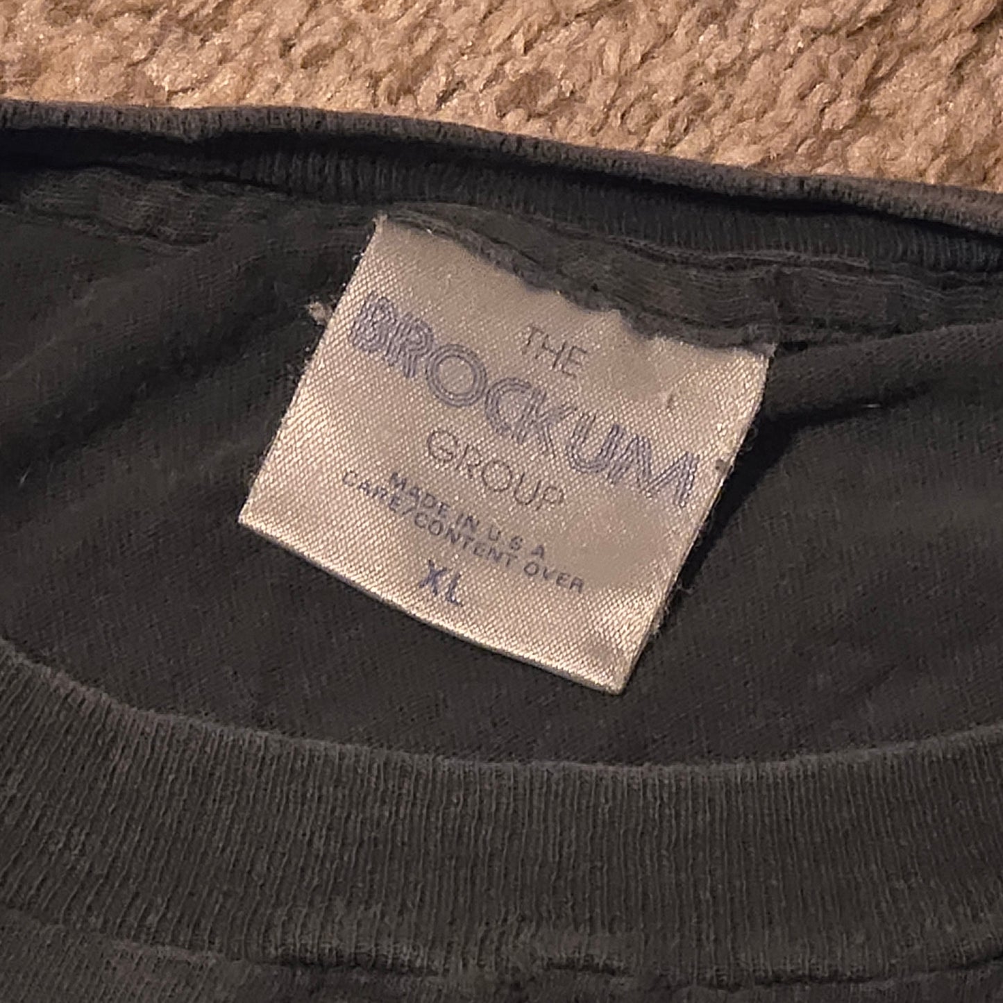 Vintage 1991 Megadeth Anarchy T-Shirt Brockum Group XL USA Distressed Cutoff