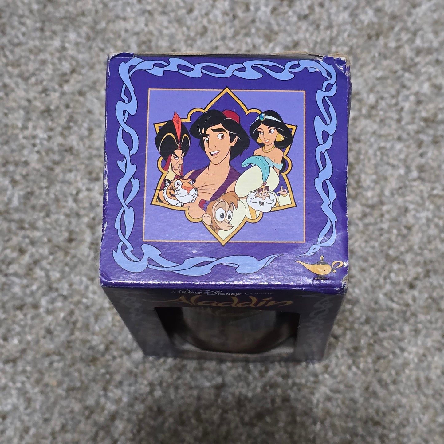 1992 McDonald’s Disney Pocahontas Powhatan & Kocoum Collector Glass in Box