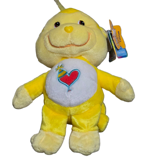 Care Bears Cousins Playful Heart Monkey Collector Edition Series 2 Plush Toy NWT