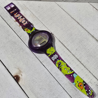 Vintage 1998 The Rugrats Movie Reptar Digital Watch Nickelodeon 90s Kids
