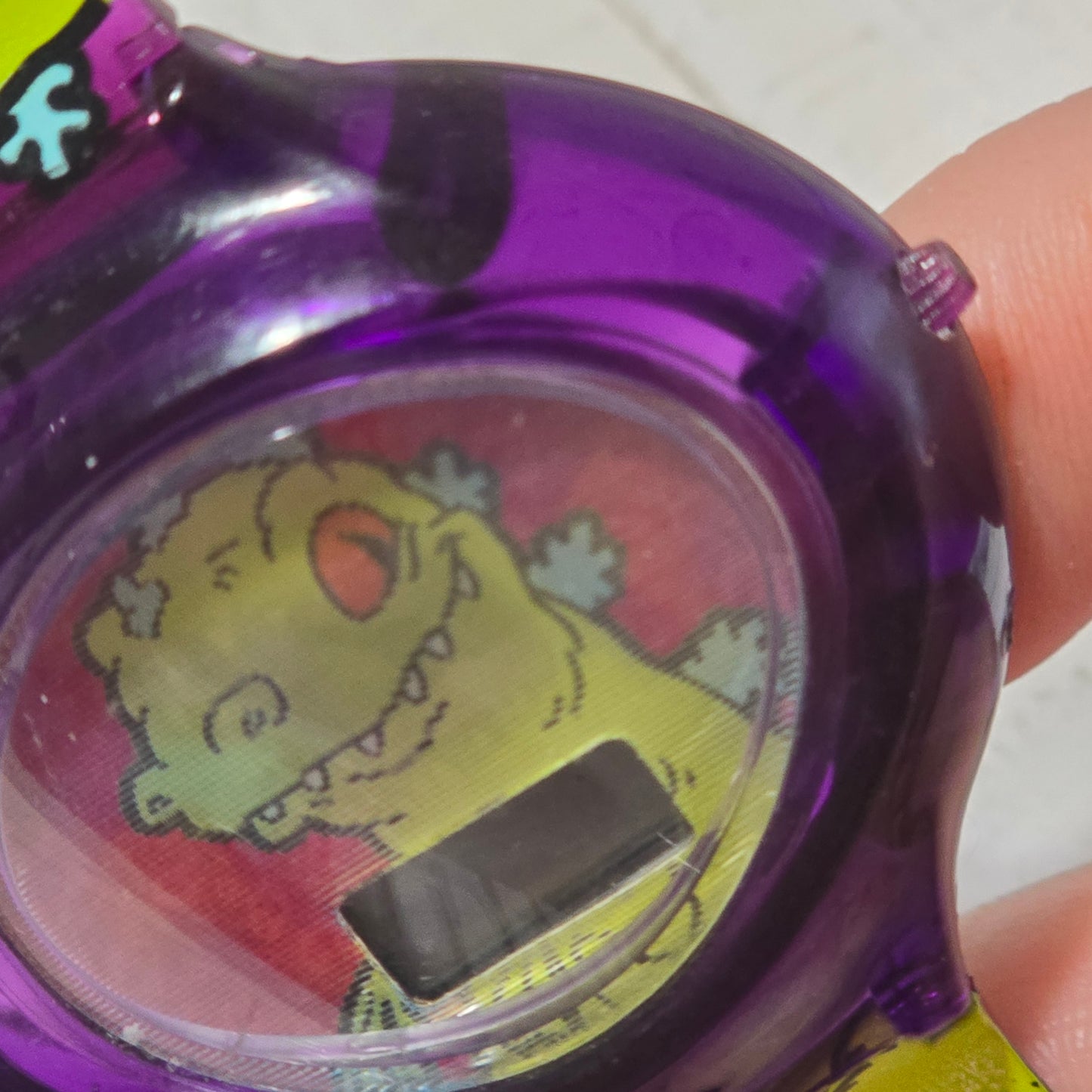 Vintage 1998 The Rugrats Movie Reptar Digital Watch Nickelodeon 90s Kids