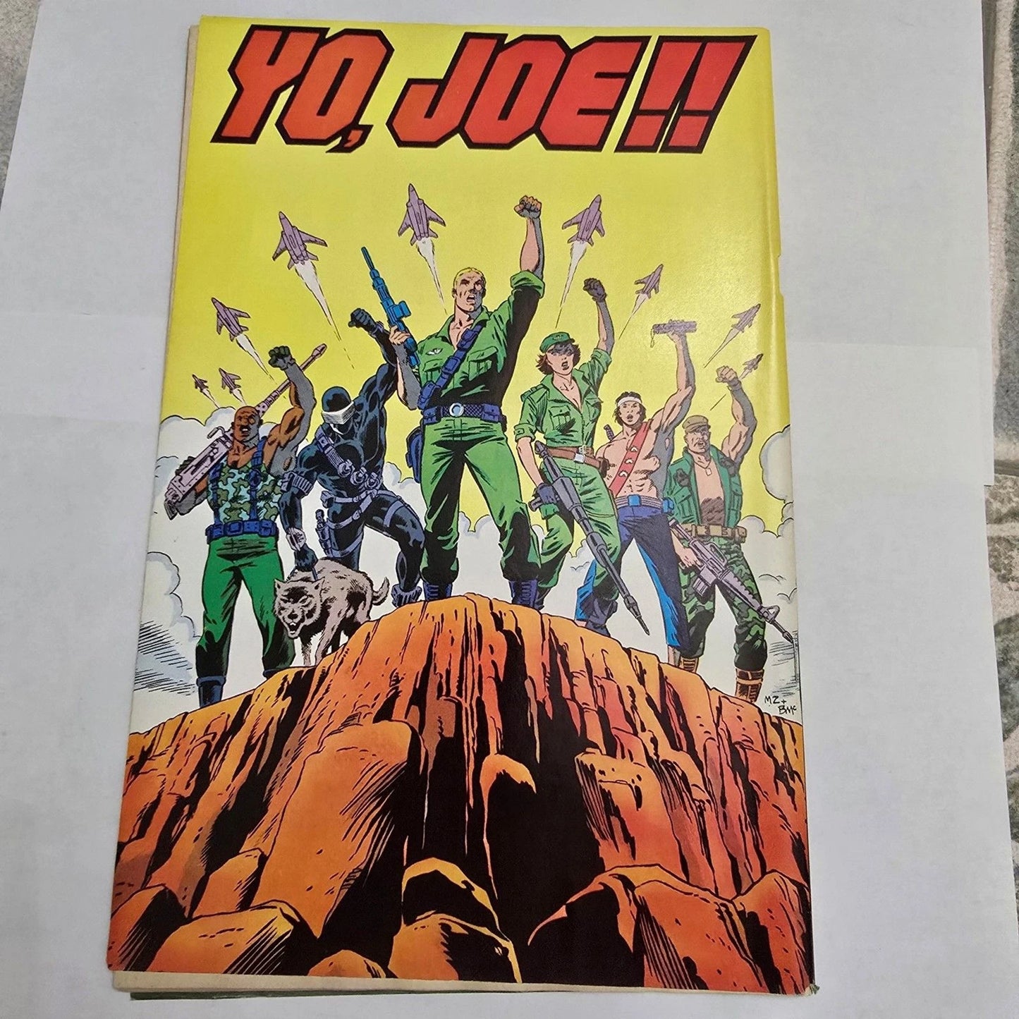 G.I. Joe Yearbook #4 (1988) Marvel Comics Snake Eyes Scarlett