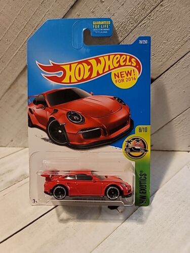 Hot Wheels Porsche 911 Gt3 RS Red