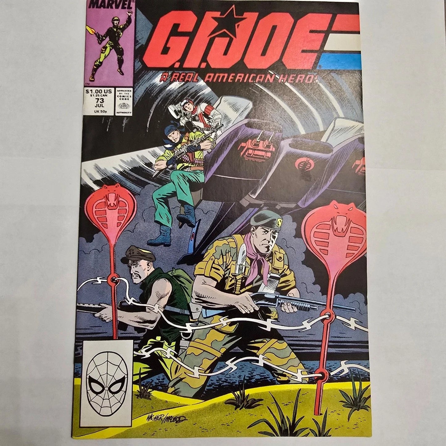 G.I. Joe A Real American Hero #73 (1988) Marvel Comic