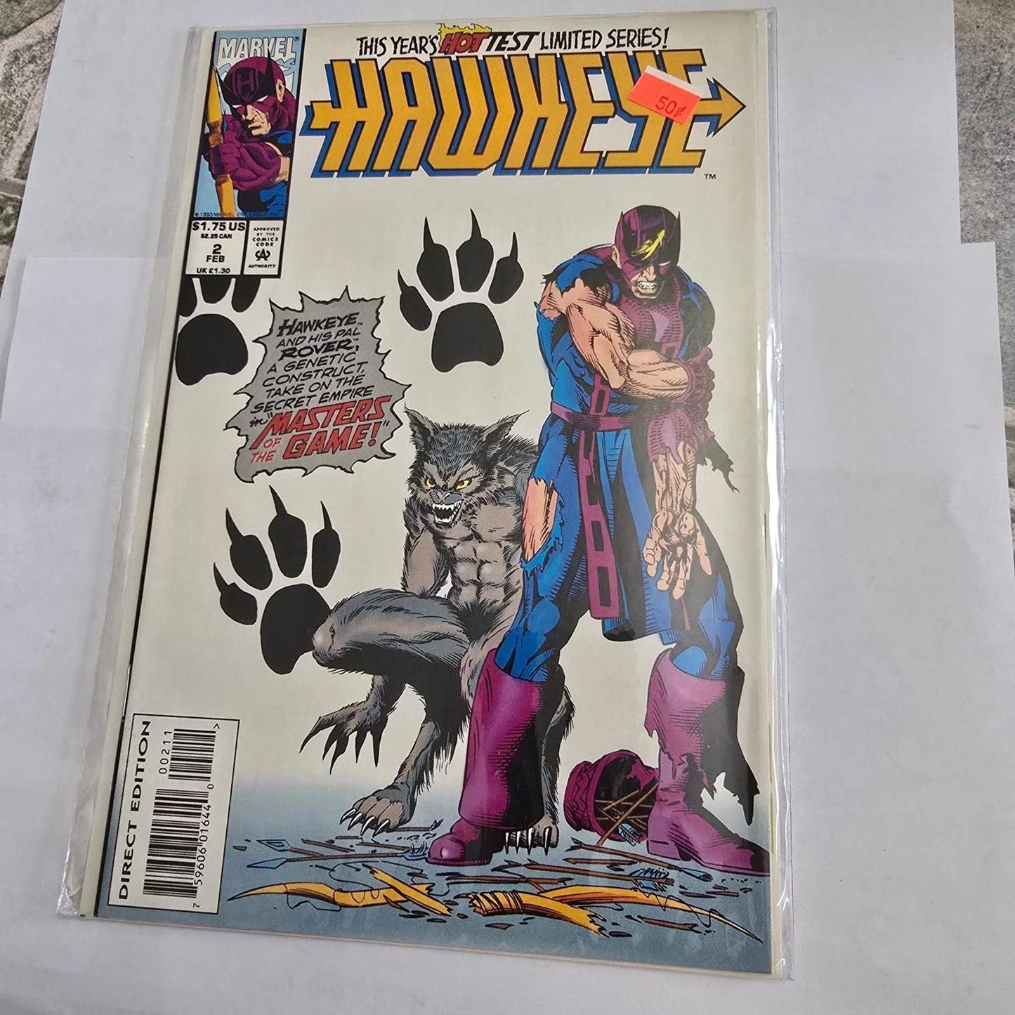 Hawkeye #1–2 Marvel Comics 1994 Limited Series Clint Barton
