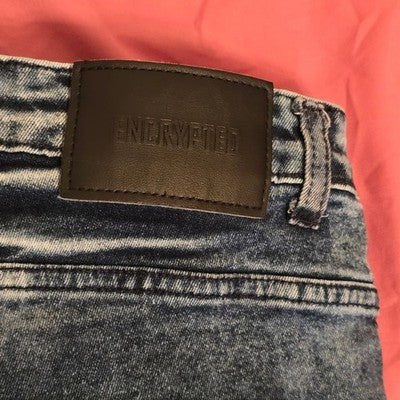 Dark Wash Skinny Jeans for Men