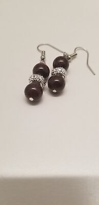 Handmade Garnet Earrings