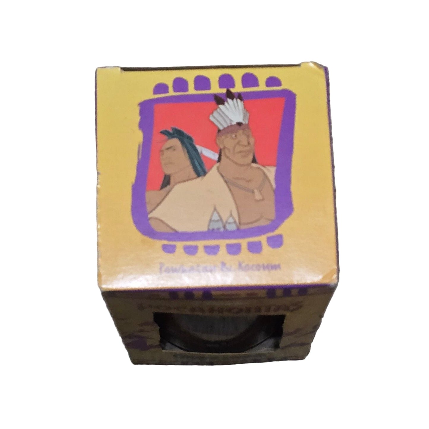 1992 McDonald’s Disney Pocahontas Powhatan & Kocoum Collector Glass in Box