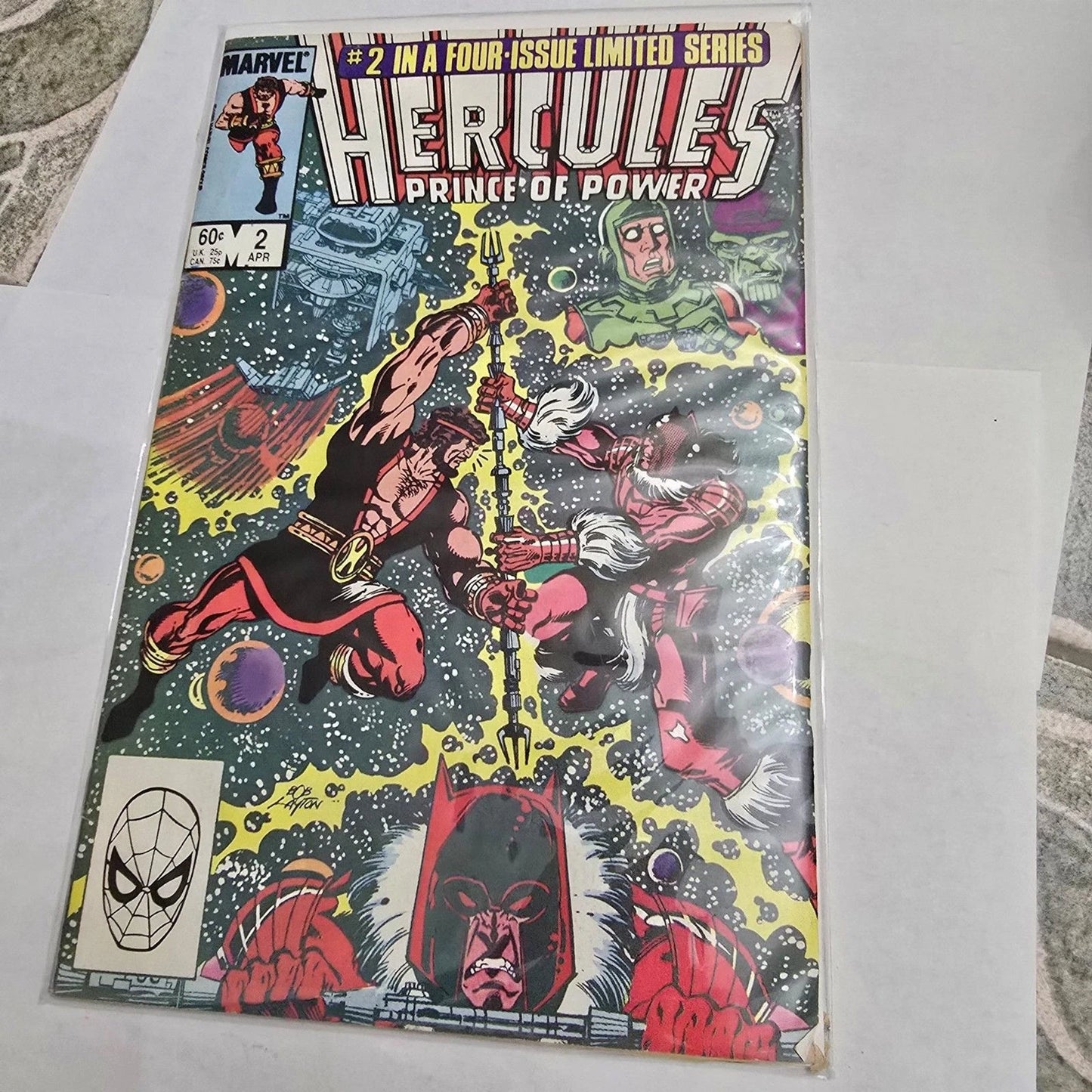Hercules Prince of Power #2 Marvel Comics 1984 Reader Copy
