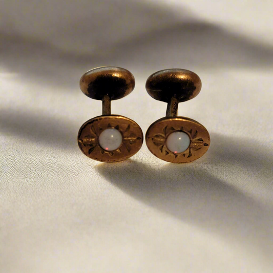 Vintage Gold Tone Cufflinks