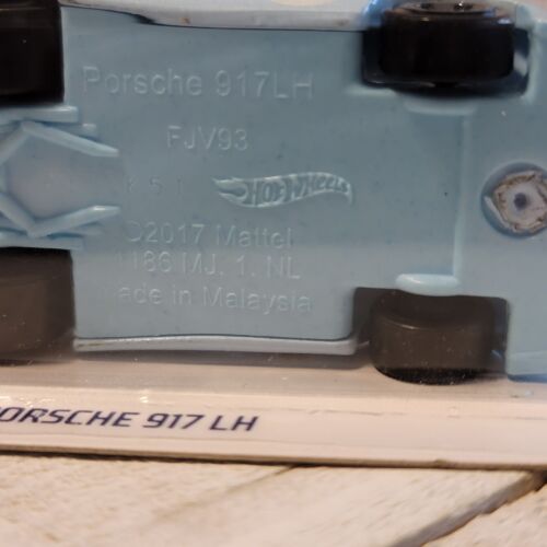 hot wheels porsche 917 lh gulf
