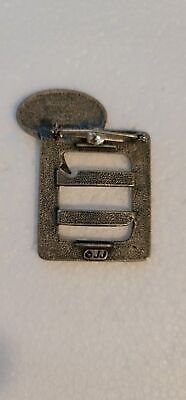 Grey Vintage I Love Grandma Picture Frame Brooch