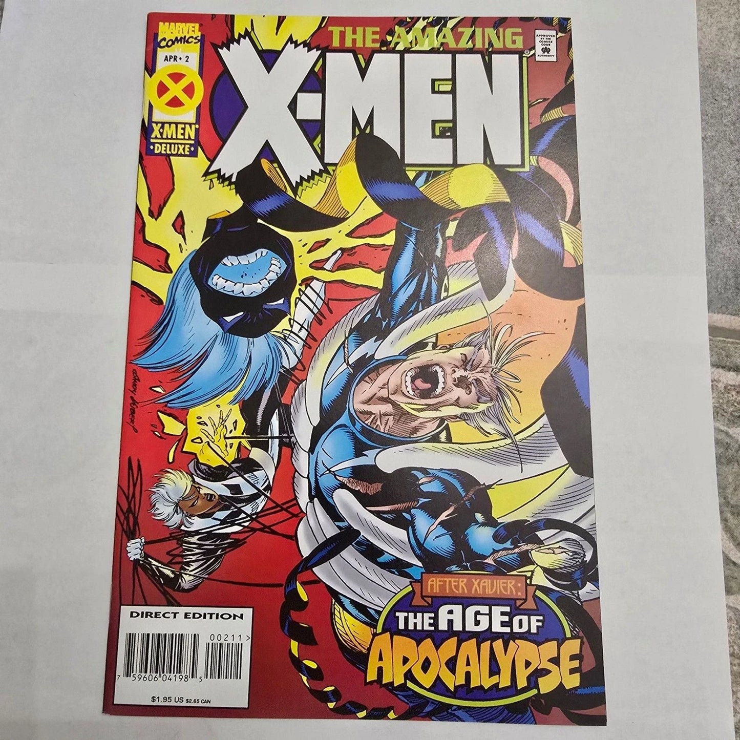Amazing X-Men #2 Age of Apocalypse Marvel Comics 1995