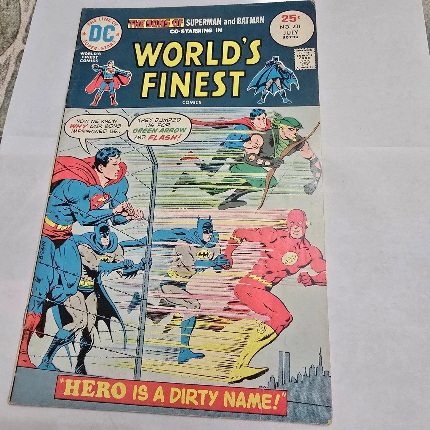World's Finest Comics #231 Superman Batman DC Bronze Age Comic 1975