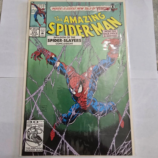 Amazing Spider-Man #373 Venom Story Spider-Slayers Marvel 1993