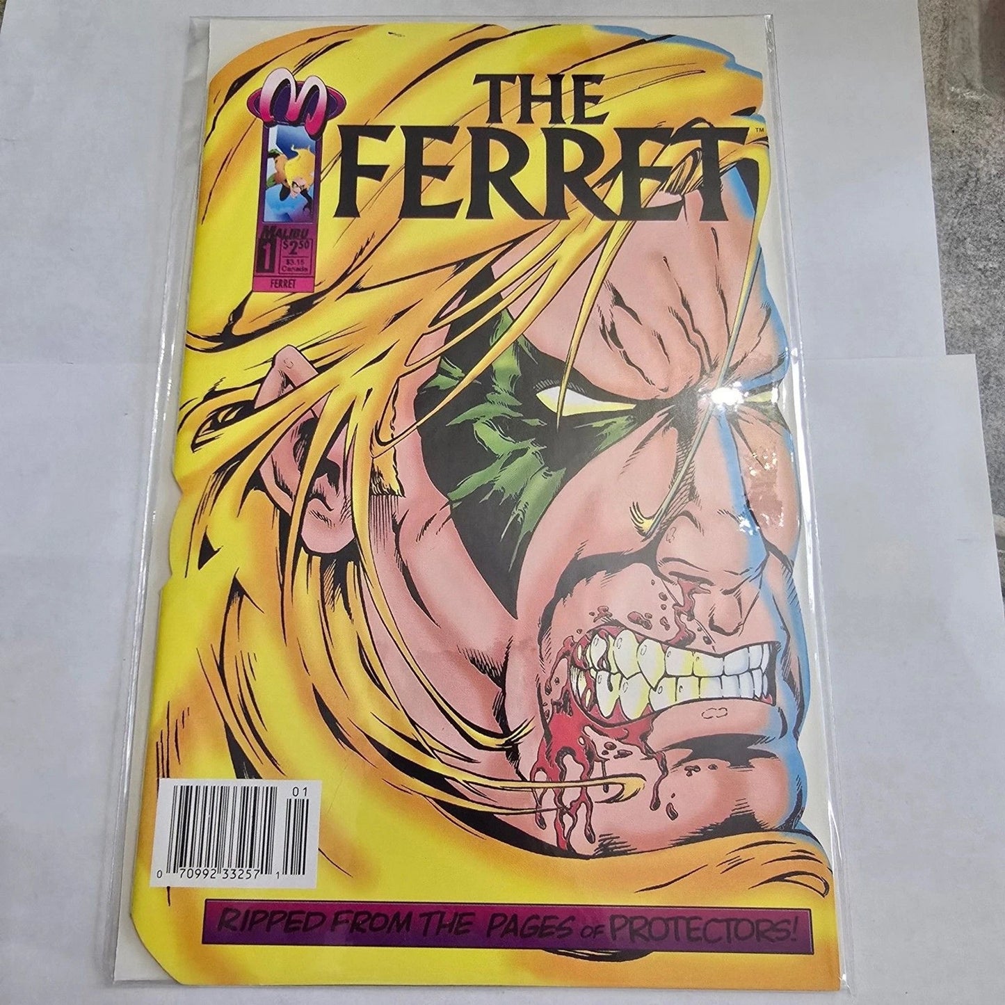 TheThe Ferret #1 Malibu Comics 1993 Ultraverse Series