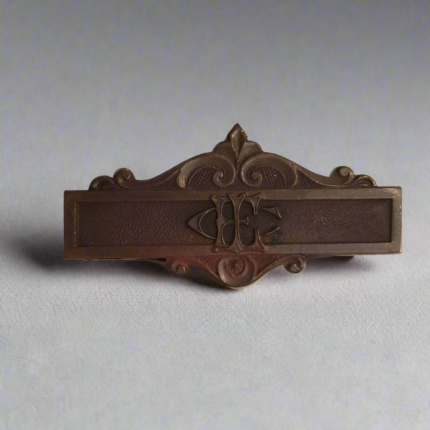 Vintage Monogram Brooch