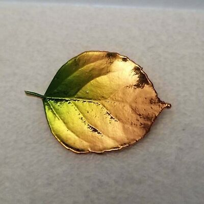 Mini Fall Hombre Leaf Brooch