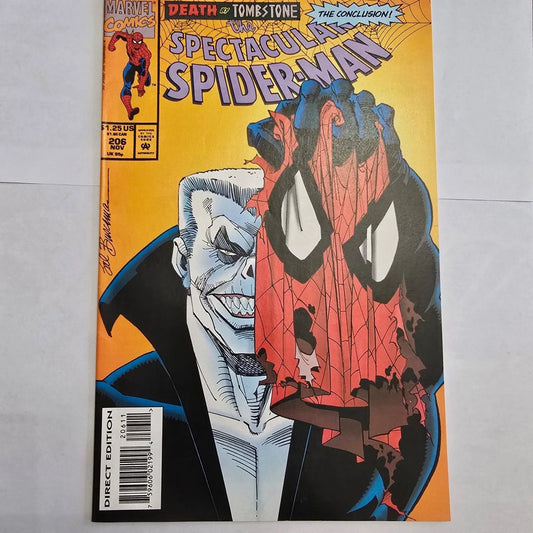Spectacular Spider-Man #206 Tombstone Marvel Comics 1993