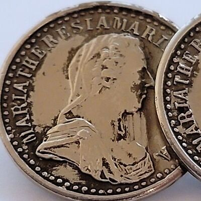 Vintage Silver Tone Coin Brooch