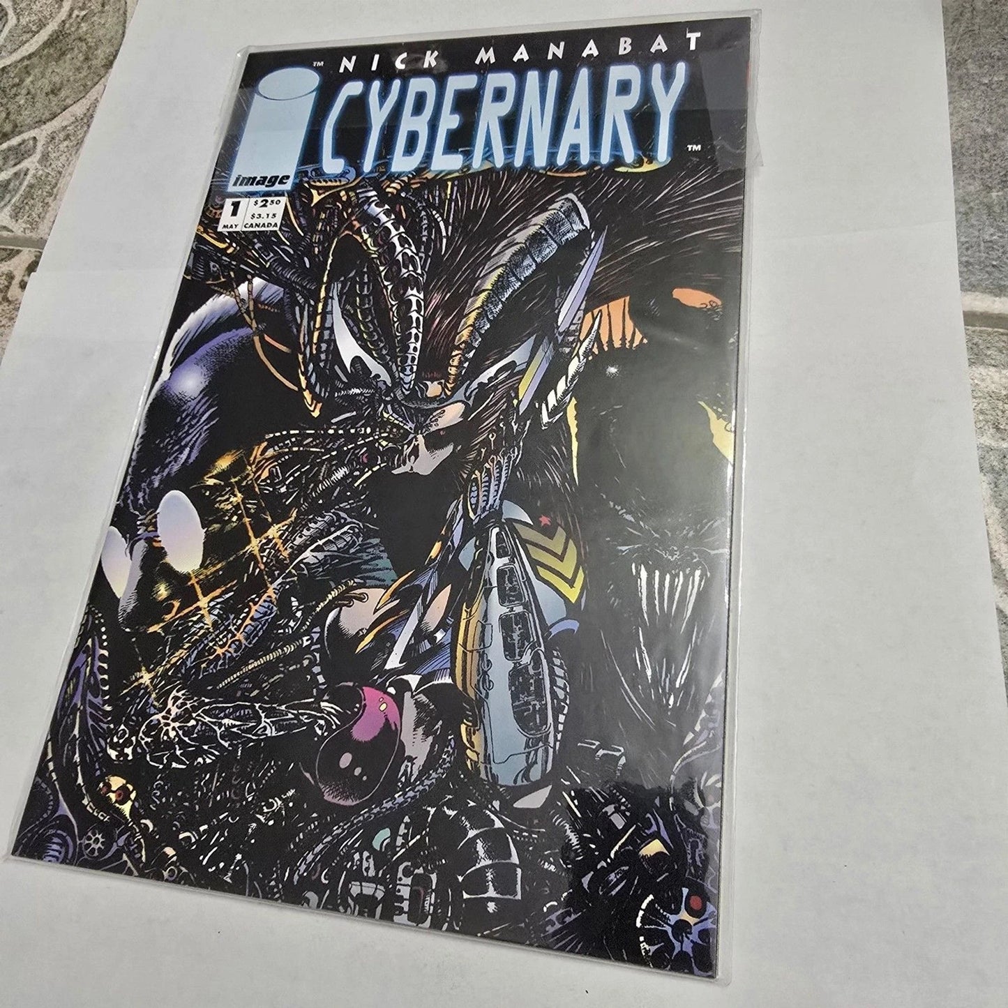 Cybernary #1 Image Comics 1993 Comic Book Reader Copy