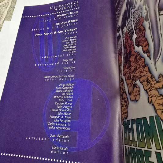 Ultraforce Avengers #1 Marvel Malibu Crossover Comic 1995