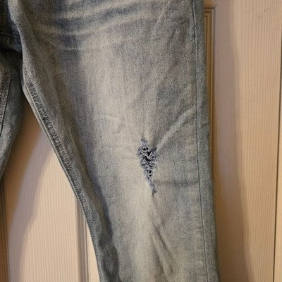 Buffalo David Bitton Men's Faded Gray Skinny Jeans MAX-X Basic