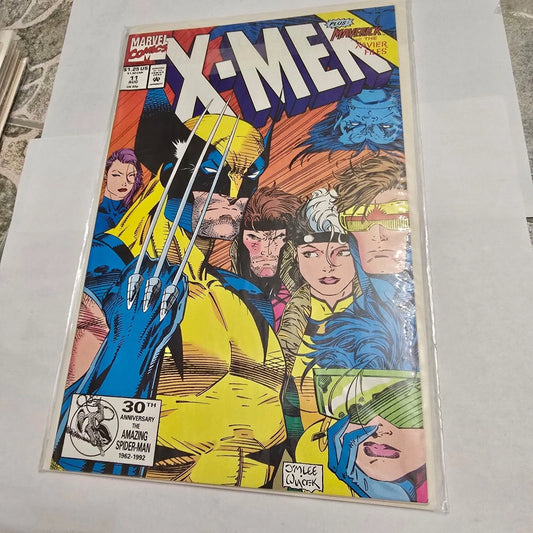 X-Men #11 (1992) Jim Lee Wolverine Gambit Rogue Marvel Comic