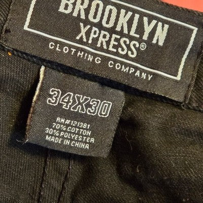 Men’s Black Distressed Jeans – Straight Leg Fit