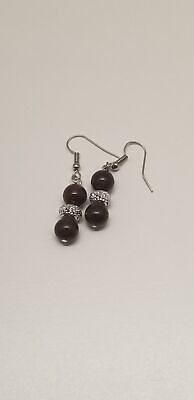 Handmade Garnet Earrings