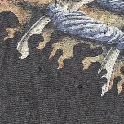 Vintage Megadeth Youthanasia 1995 World Tour T-Shirt Cutoff Sleeves Metal Band T