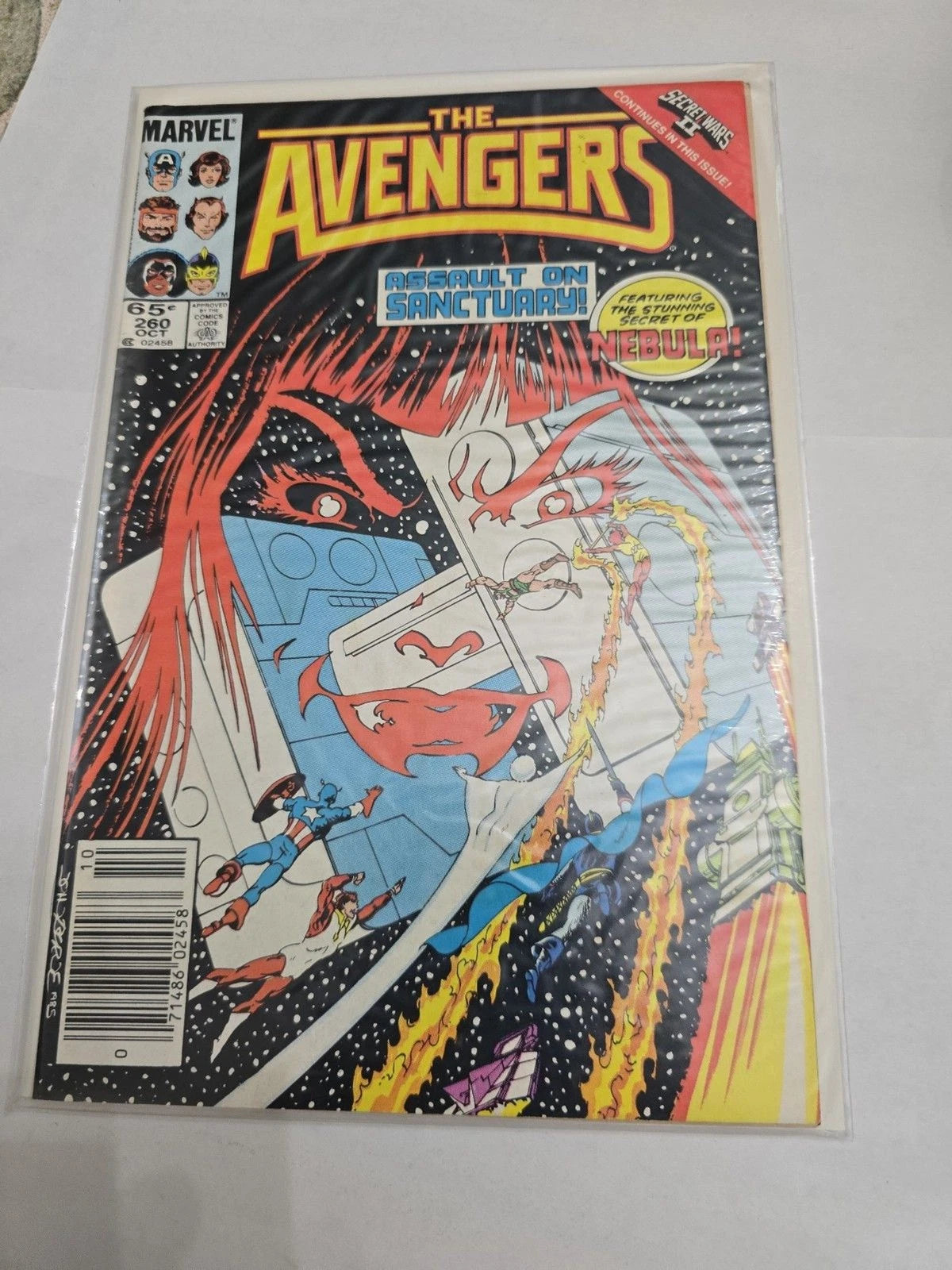 Avengers #260 Marvel 1985 Secret Wars II Tie-In Comic