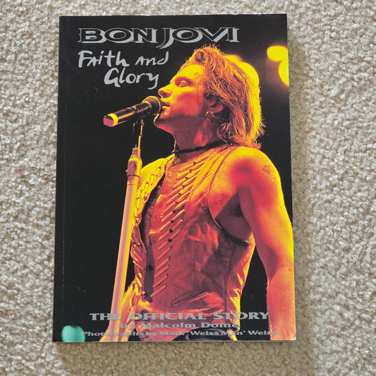 Bon Jovi's 'Faith and Glory' book