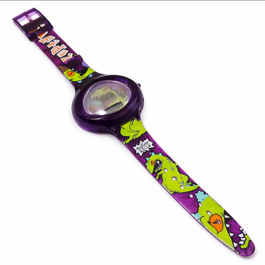 Vintage 1998 The Rugrats Movie Reptar Digital Watch Nickelodeon 90s Kids