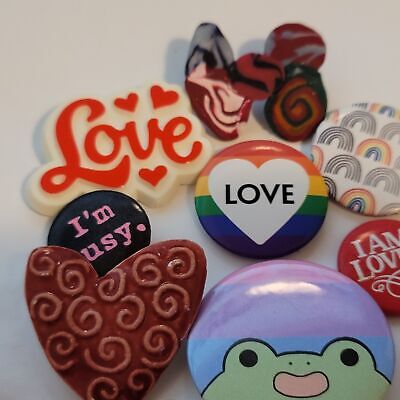 Lot of 13 Various Pins