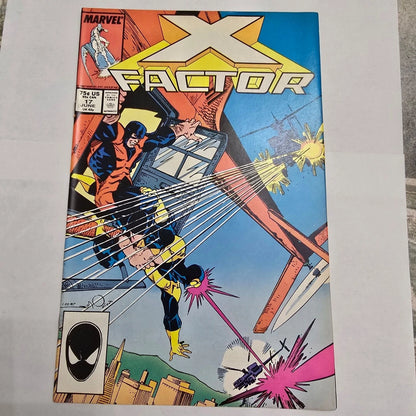 Marvel X-Factor #17 Comic Book 1987 Vintage X-Men Series