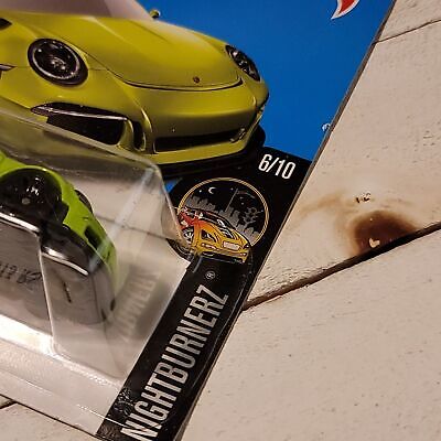 Porsche 911 GT3 RS #117 * Green * 2015 Hot Wheels
