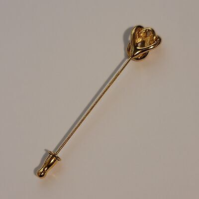 Monet Gold Tone Stick Pin