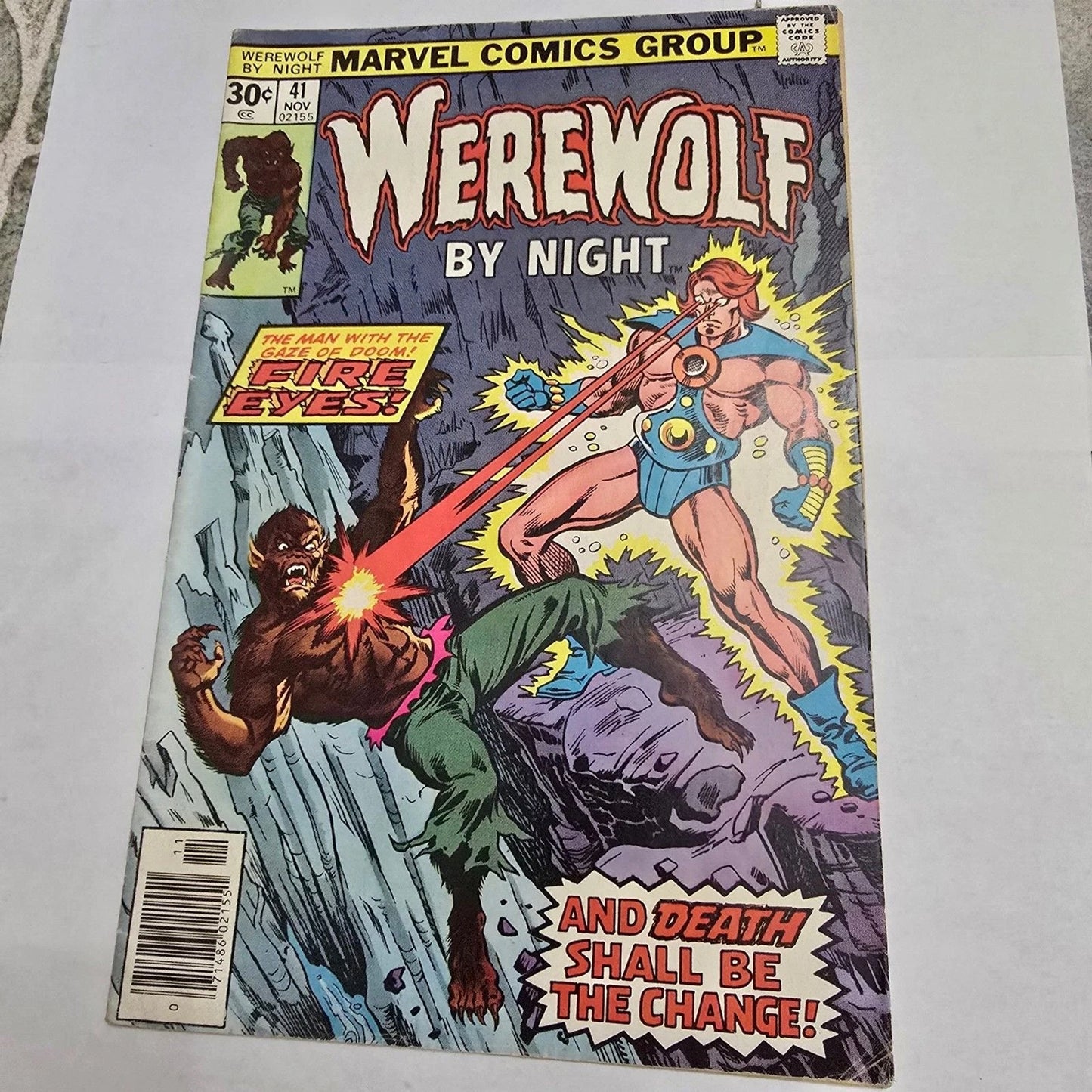 Werewolf By Night #41 Marvel Comic 1976 Bronze Age Horror