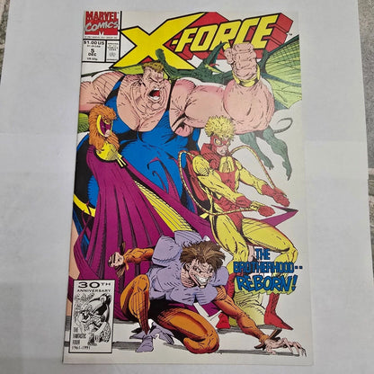 X-Force #5 Marvel Comics 1991 Brotherhood Reborn Issue
