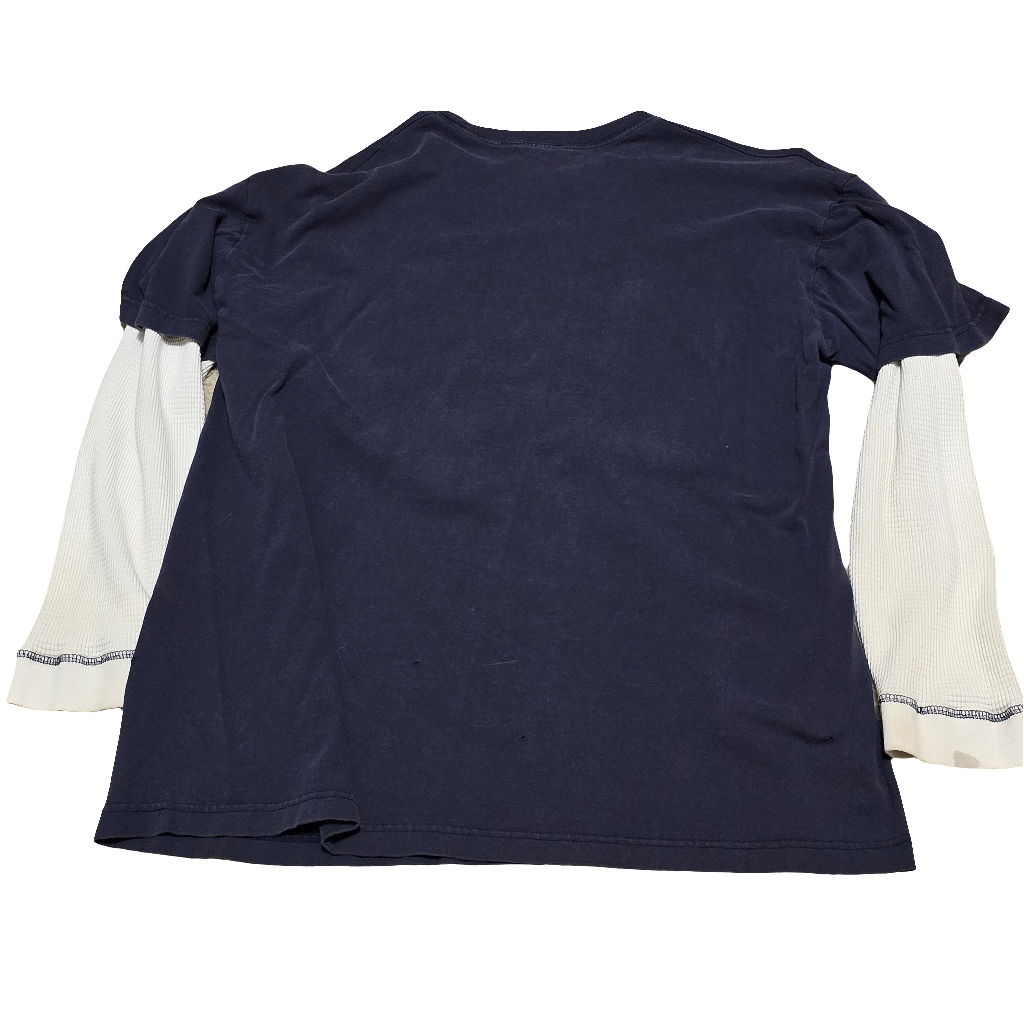 Chevrolet Layered Long Sleeve Thermal Shirt by Hybrid Tees – Distressed Condition