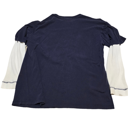 Chevrolet Layered Long Sleeve Thermal Shirt by Hybrid Tees – Distressed Condition