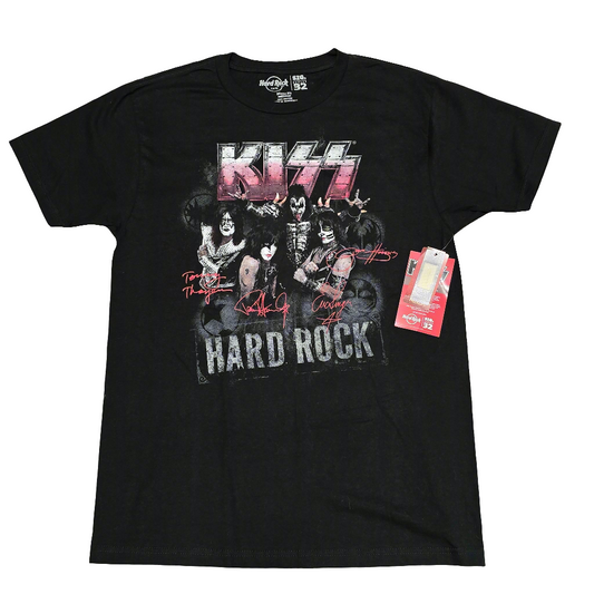 Hard Rock Cafe x KISS Signature Series 32 Amsterdam T-Shirt Medium NWT 2014