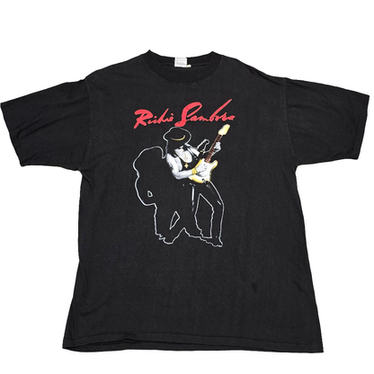 Vintage 1991 Richie Sambora Stranger Tour ’91 T-Shirt Made in France XL