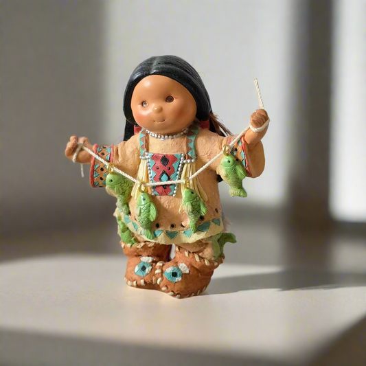 Enesco Friends of the Feather – “Eight Is Great” – 1997 Figurine (#326488)