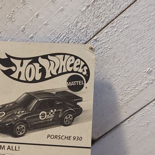 hot wheels Porsche 930